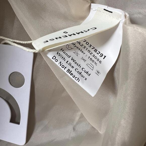 COMMENSE Teddy Bear Coat Size Small Brown Sherpa Faux Fur Long Trench Jacket NWT - Picture 7 of 7